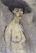 Amedeo Modigliani, Nude with a Hat (mk39